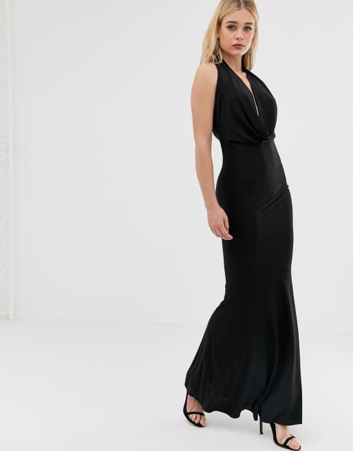 Asos design clearance slinky maxi dress