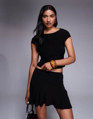 ASOS DESIGN slinky set in black | ASOS