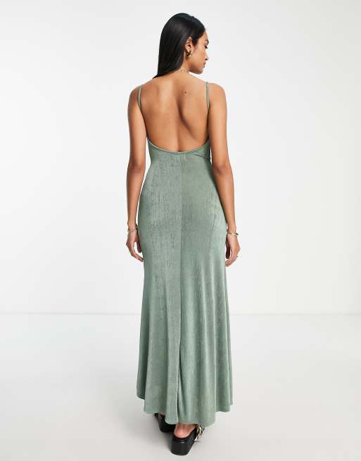 Maxi low 2024 back dress