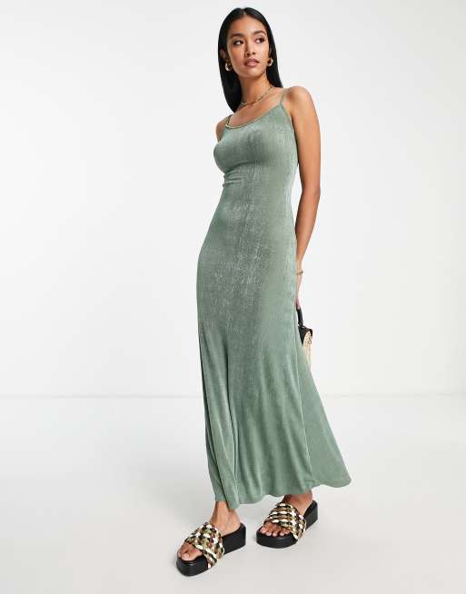 Slinky cheap maxi dress