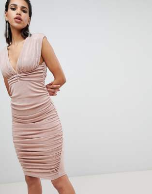 super low back dress