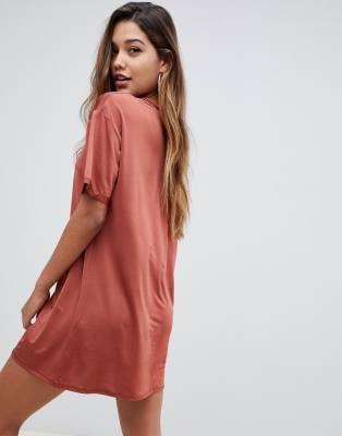 slinky t shirt dress