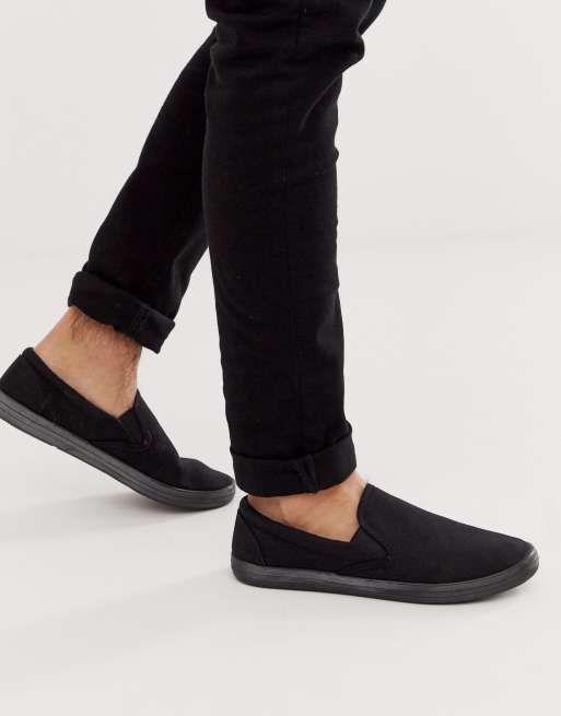 Asos store mens plimsolls