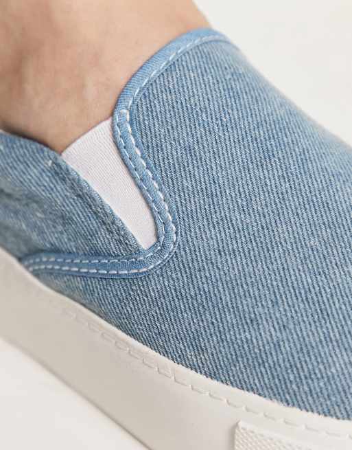 Denim plimsolls 2025