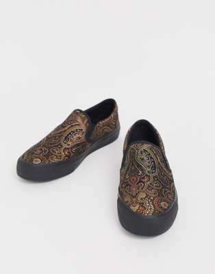 asos slip on plimsolls