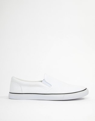 asos white plimsolls
