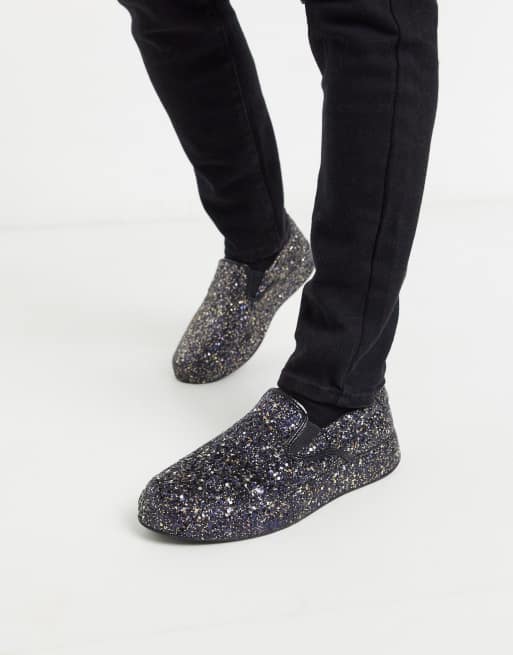 Asos glitter shoes sale