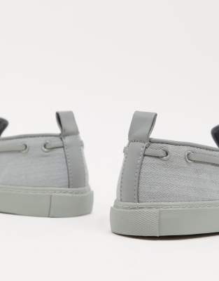 grey slip on sneakers