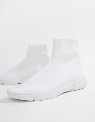 asos white slip on shoes