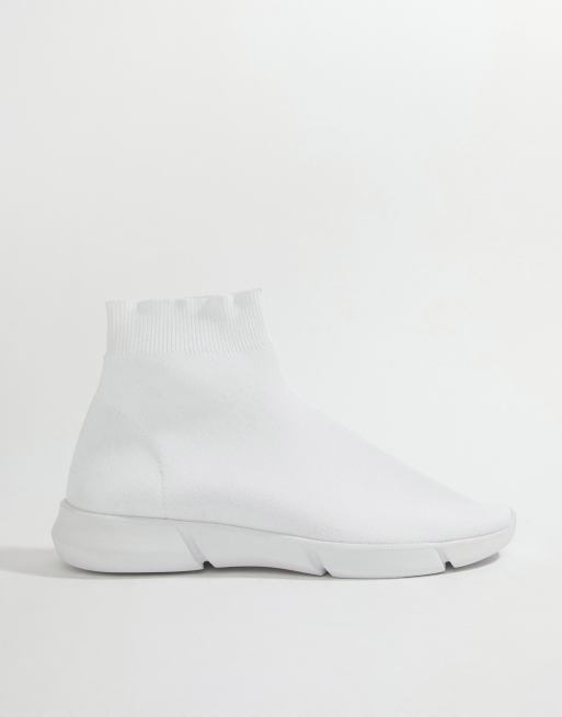 Sock on sale sneakers asos