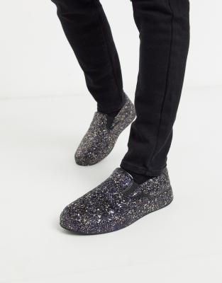 asos glitter trainers