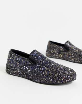 asos glitter trainers