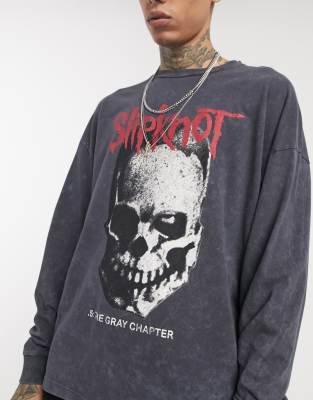  Slipknot Star Skull Long Sleeve T-Shirt : Clothing, Shoes &  Jewelry