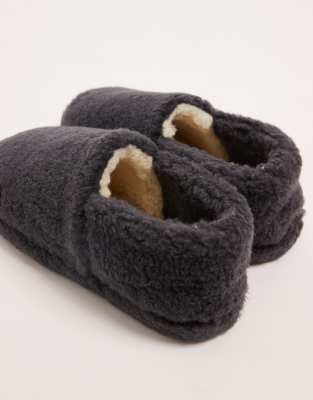 Asos Design Slippers In Black