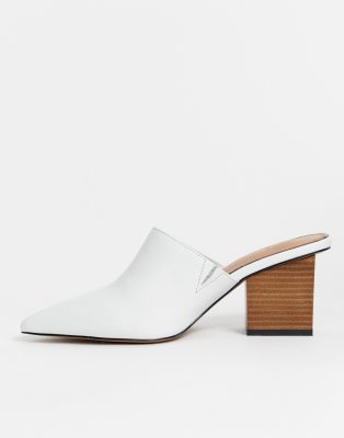 white mules asos