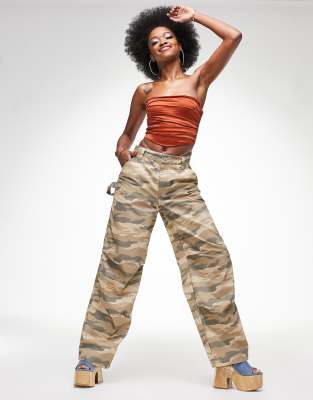 designer camo trousers