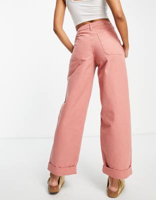 asos pink pants