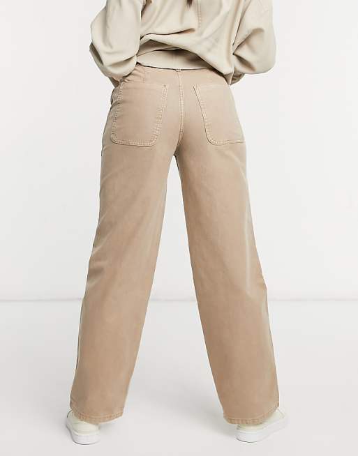 ASOS DESIGN slouchy chino pants in stone | ASOS ASOS DESIGN slouchy chino pants in stone | ASOS