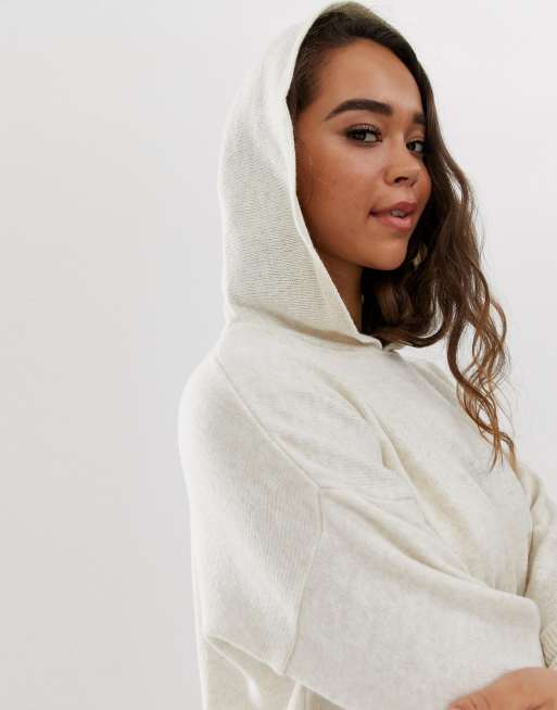 ASOS DESIGN slouchy knitted hoody, 3 of 4