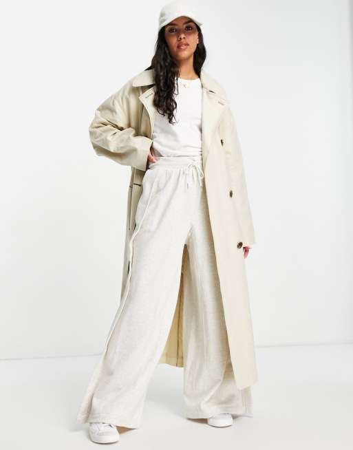 ASOS Edition Belted Slouchy Trench Coat