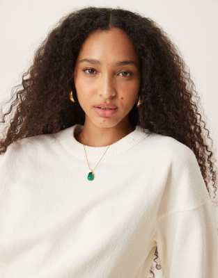 Asos Design Slubby Knit Relaxed T-shirt