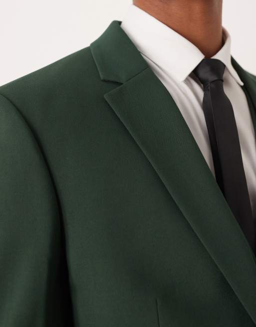 ASOS DESIGN - Smal colbert in groen, 4 van 5