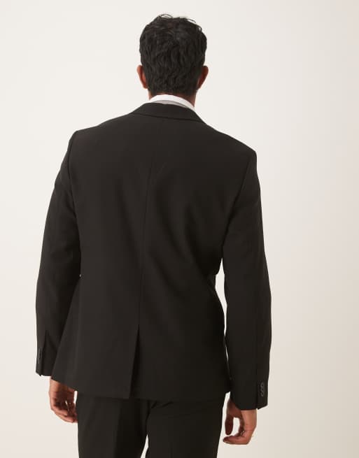 ASOS DESIGN - Smal colbert in zwart, 3 van 5
