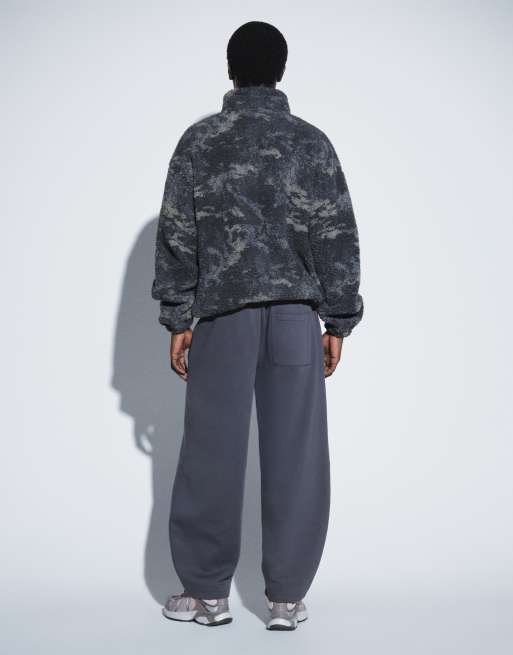 ASOS DESIGN smala balloon-mjukisbyxor i grått, 5 av 5