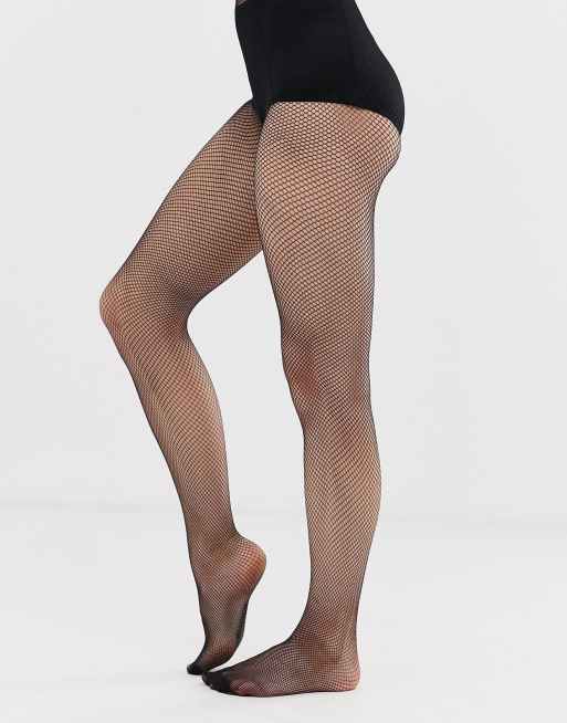 ASOS DESIGN Halloween spider web fishnet tights