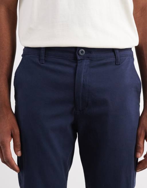 ASOS DESIGN - Smalle chino in marineblauw, 5 van 5