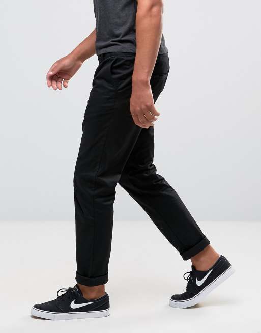 ASOS DESIGN - Smalle chino in zwart, 4 van 4