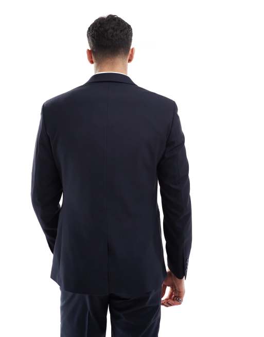 ASOS Design - Smalle colbert in marineblauw, 2 van 5