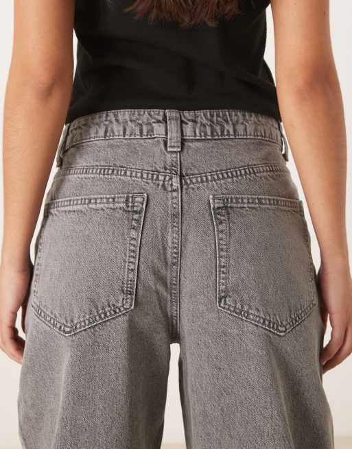 ASOS DESIGN - Smalle jeans met ballonpijpen in grijs , 5 van 5