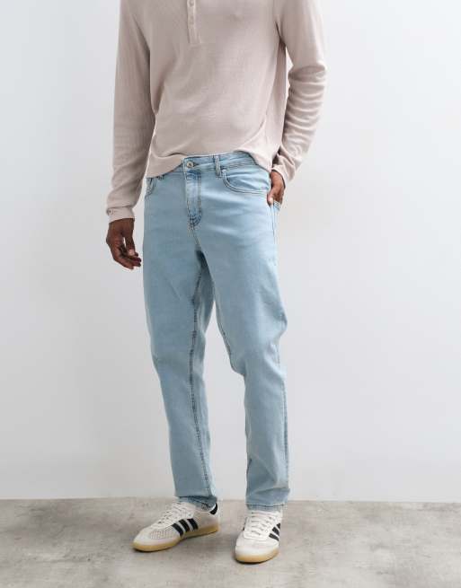 ASOS DESIGN - Smalle jeans met stretch in lichtblauwe wassing, 2 van 5