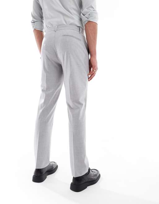ASOS DESIGN - Smalle pantalon in grijs, 3 van 5
