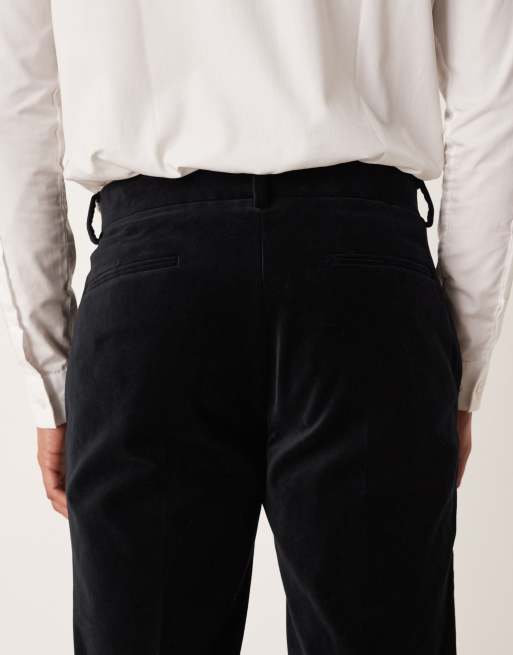 ASOS DESIGN - Smalle smoking pantalon van katoenen fluweel, 5 van 5