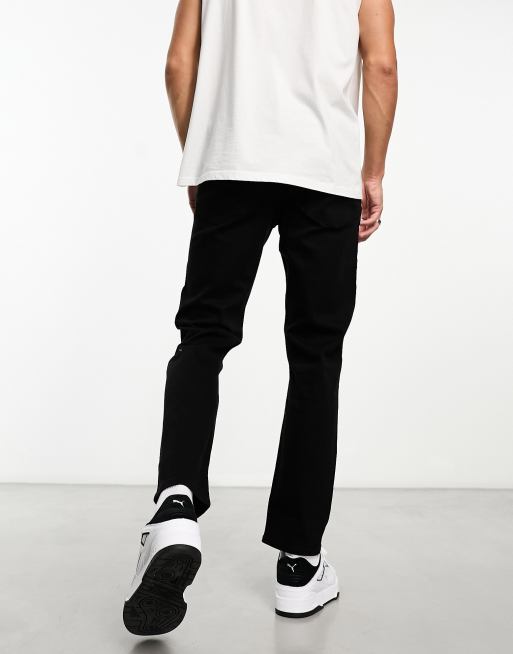 ASOS DESIGN - Smalle stretchjeans in niet vervagend zwart , 4 van 4