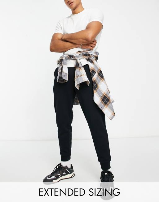ASOS DESIGN - Smaltoelopende joggingbroek in zwart