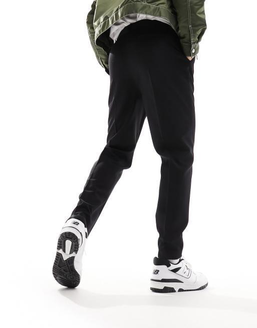 ASOS DESIGN - Smaltoelopende nette broek in zwart, 2 van 5