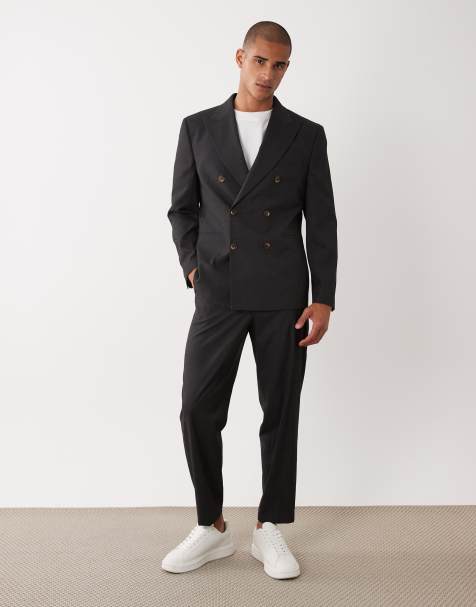 ASOS DESIGN - Smaltoelopende pantalon in grijs - view 1
