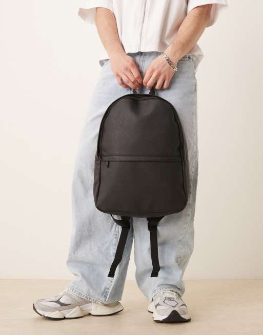 ASOS DESIGN smart backpack in black ASOS - Main Image