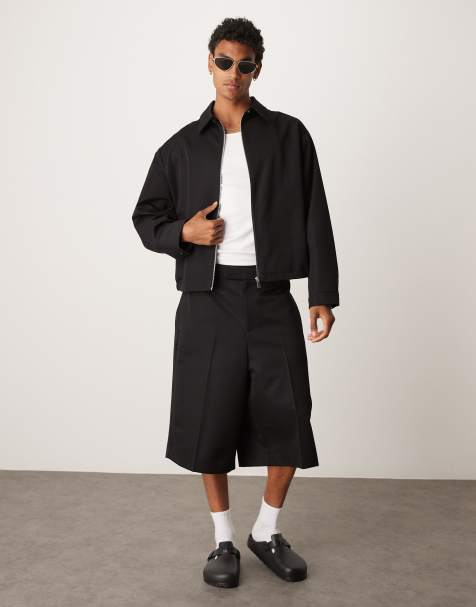 ASOS DESIGN smart co-ord oversized in black - view 1