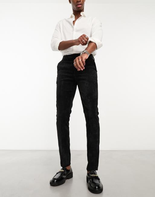 Black skinny best sale corduroy pants