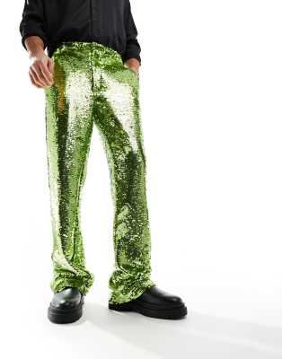 Designer Sequin Jogger Pants, Joggers With Sequins