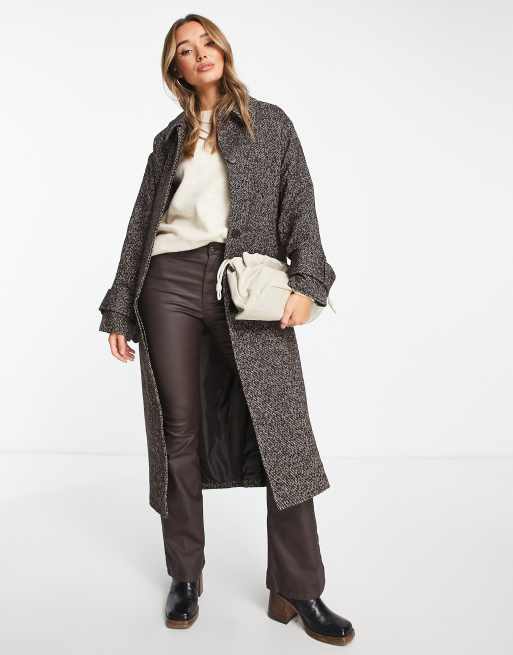 Asos best sale herringbone coat