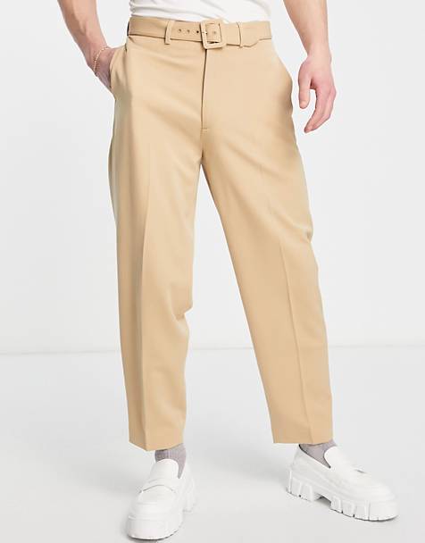 Men's Cropped Pants | Capri & High Water Pants & Jeans | ASOS
