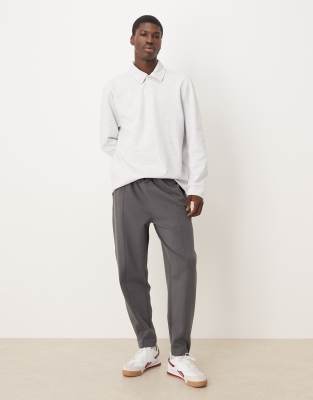 Asos Design Smart Polo Shirt In White