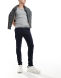 [ASOS DESIGN] ASOS DESIGN smart skinny fit pants in navy W30 L32 NAVY