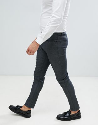 smart grey jeans