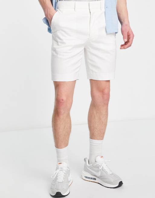 White on sale smart shorts